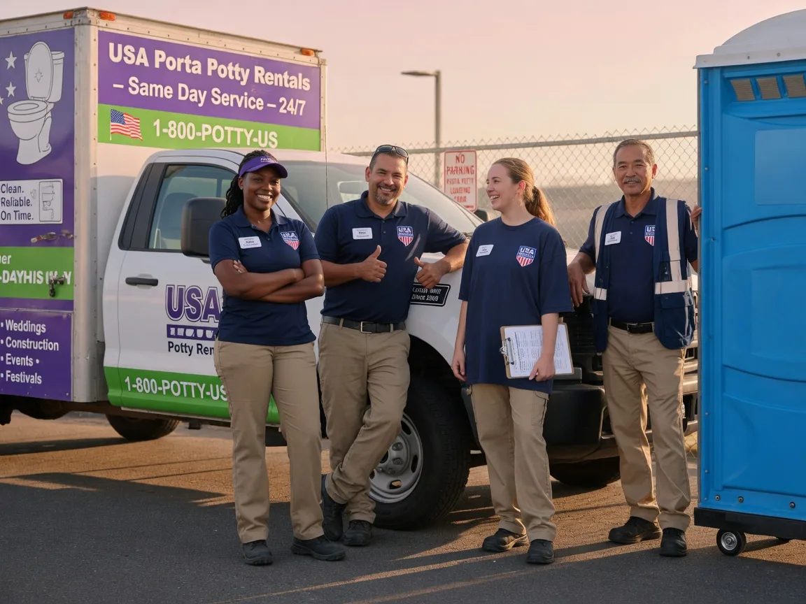 Porta Potty Rental company in Mcbee, SC